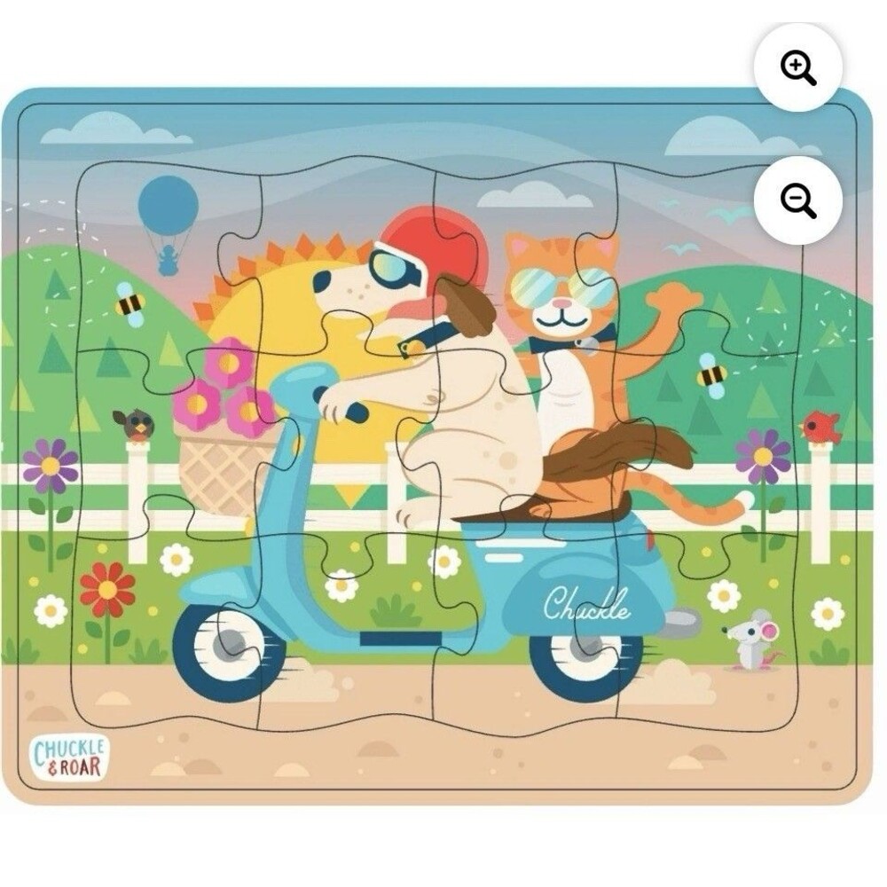 Chuckle & Roar Seasons Themed Tray Puzzle 4-Pack Brand New Unopened